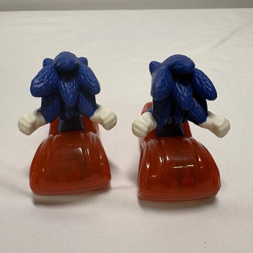 Set Of 2- 2022 McDONALD'S‎ Sega Sonic 2 The Hedgehog HAPPY MEAL TOYS
